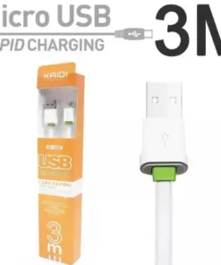 CABO CARREGADOR USB V8 3 METROS