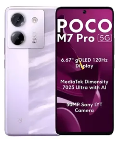 Smartphone Poco M7 Pro 5g 8gb Ram + 256gb Nfc 50mp 120hz 45w, Lilás