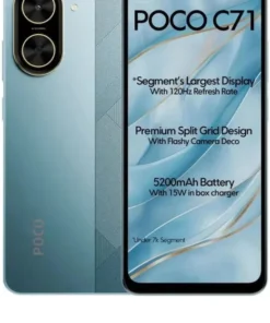 Smartphone Xiaomi Poco C71 4gb 128gb Dual Sim Tela 6.88  Azul