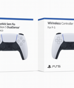 Controle Joystick Sem Fio Sony Playstation 5 DualSense Similar Branco