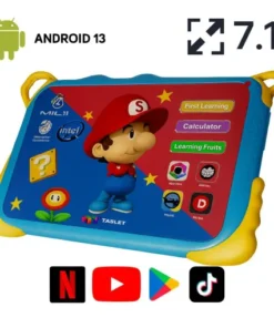 Tablet Mil07 Infantil Milli 6gb Ram + 128gb