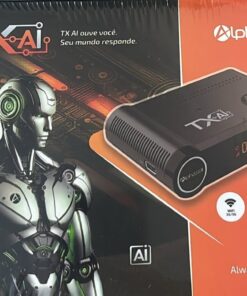 Receptor FTA Alphasat TX AI Full HD IPTV com Wi-Fi Bluetooth